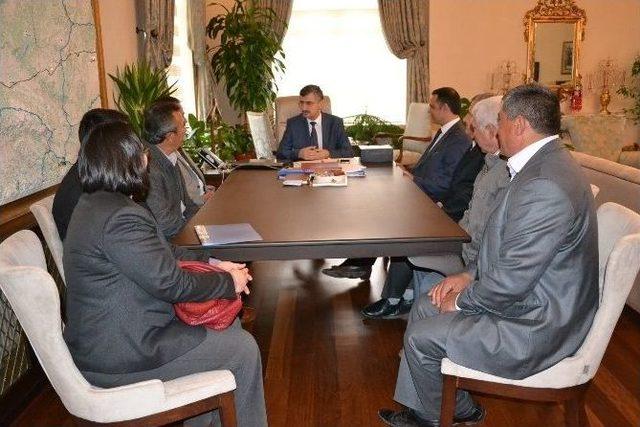 Manisa Süt Üreticileri Birliği Vali Bektaş’ı Ziyaret Etti 2