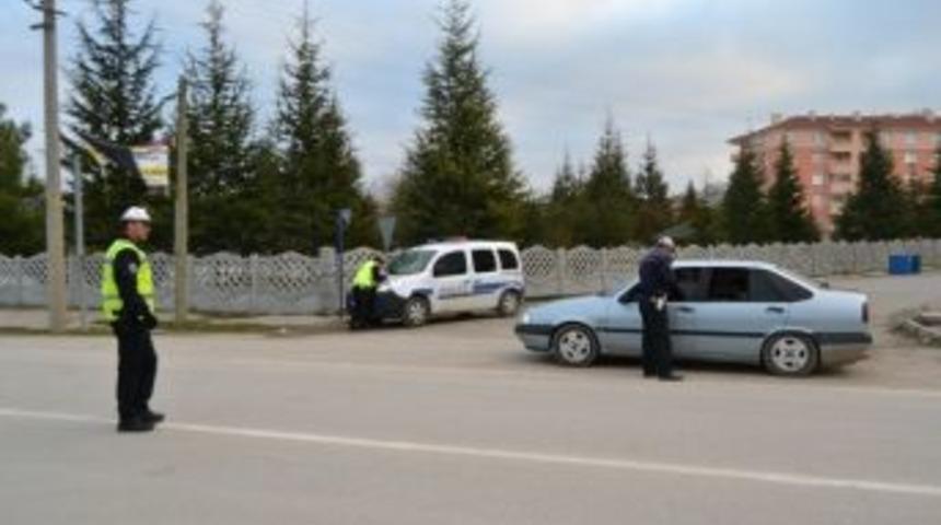 Kulu&rsquo;da Trafik Uygulamaları Devam Ediyor