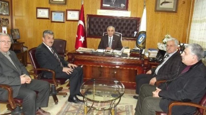 Malatya Vergi Dairesi Başkanı Poyraz, Eskkk&rsquo;yi Ziyaret Etti