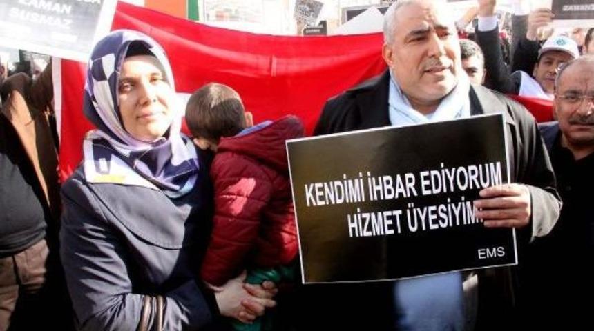 Şanlıurfa Adliyesi&rsquo;Nde &lsquo;Kendimi İhbar Ediyorum&rsquo; Protestosu