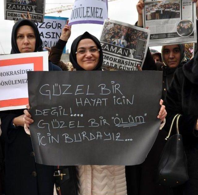 Kayseri Adalet Sarayı Önünde ‘Basın Özgürlüğü’ Nöbeti 2