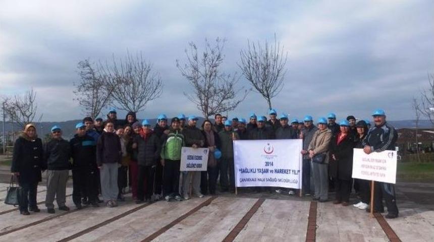 &Ccedil;anakkale&rsquo;de Sağlıklı Yaşam Y&uuml;r&uuml;y&uuml;ş&uuml;