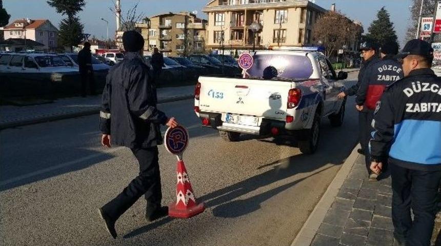 D&uuml;zce&rsquo;de Zabıta&rsquo;dan Taviz Yok