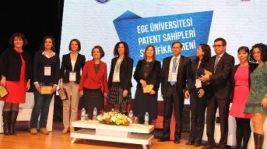 Ege&rsquo;nin Akademisyenleri Patent Sertifikalarını Aldı