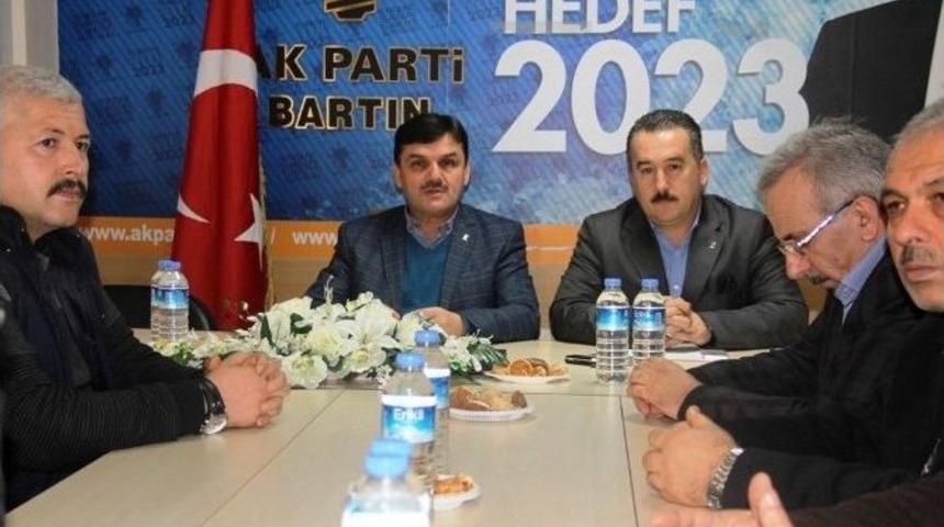 Arslan, Merkez İl&ccedil;e Başkanı Adayını Tanıttı