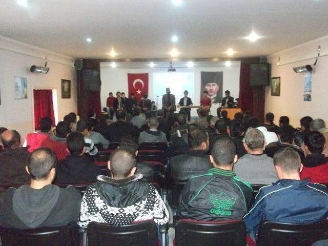 Aksaray&rsquo;da Cezaevinde Mevlana&rsquo;yı Anma Etkinliği 1