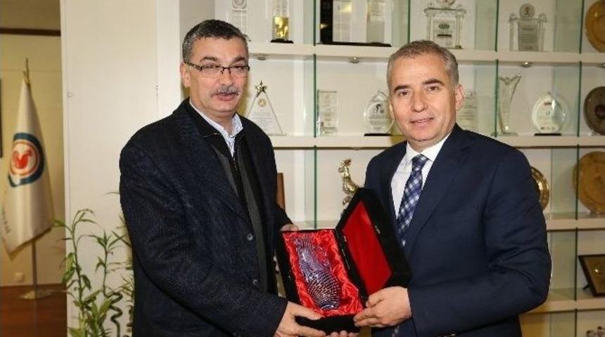 Şanlıurfa Belediye Başkanı G&uuml;ven&ccedil;&rsquo;ten Başkan Zolan&rsquo;a Ziyaret