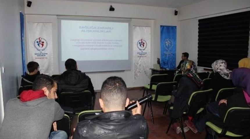 Gen&ccedil;ler Zararlı Alışkanlıklara Karşı Bilin&ccedil;lendiriliyor