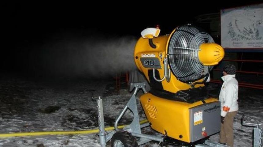 Kartalkaya'ya Kar Makinesi