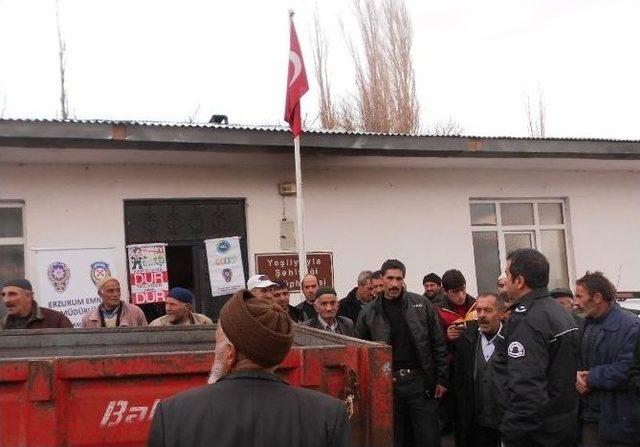 Erzurum&rsquo;da Tarım Ara&ccedil;larının G&uuml;venli Kullanımı Projesi Seminerleri Devam Ediyor 1