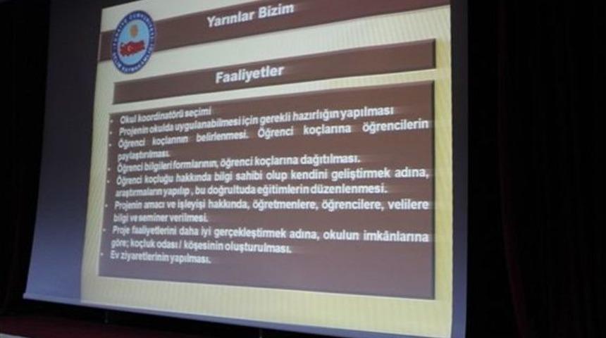 Yarınlar Bizim Projesi&rsquo;nin Tanıtımı Yapıldı