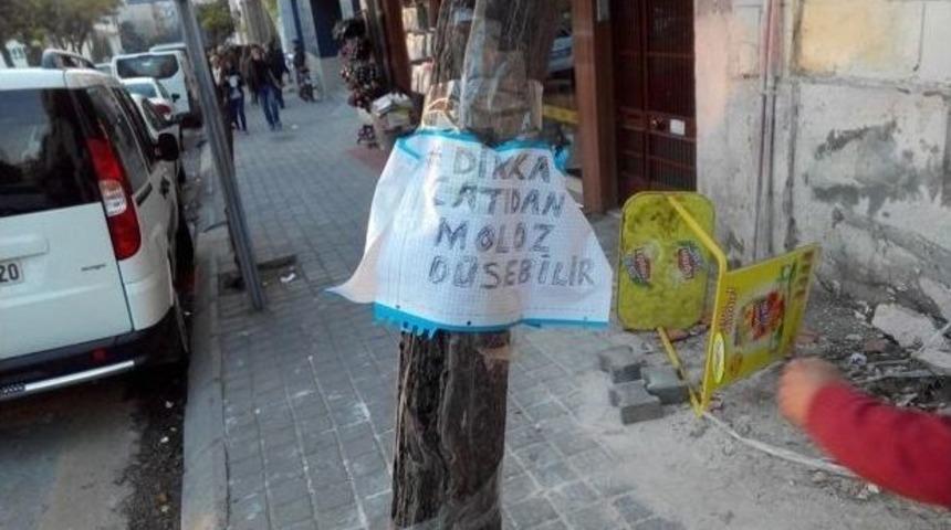 Eski Bina Kazaya Davetiye &Ccedil;ıkartıyor