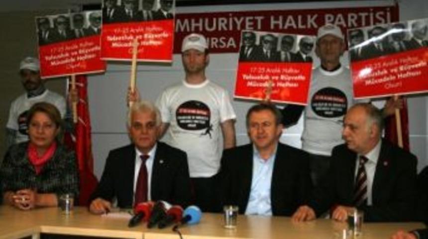 Chp Bursa İl Başkanı Metin &Ccedil;elik: