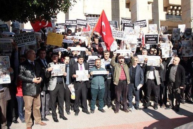 Adana&rsquo;da 14 Aralık Operasyonu Protesto Edildi 3