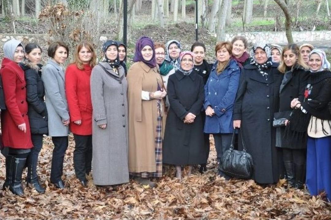 Balıkesir Protokol&uuml;n&uuml;n Eşleri Dursunbey&rsquo;de Buluştu