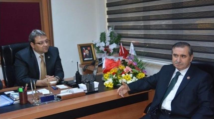 Şehzadeler Belediyesi&rsquo;nden Yunusemre Zabıtasına Destek Ziyareti