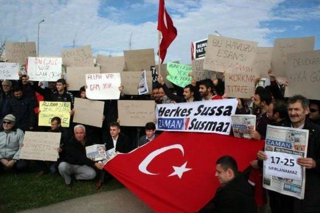 Kocaeli Ve Sakarya'da Adliye Önlerinde 14 Aralık Operasyonu Protestosu