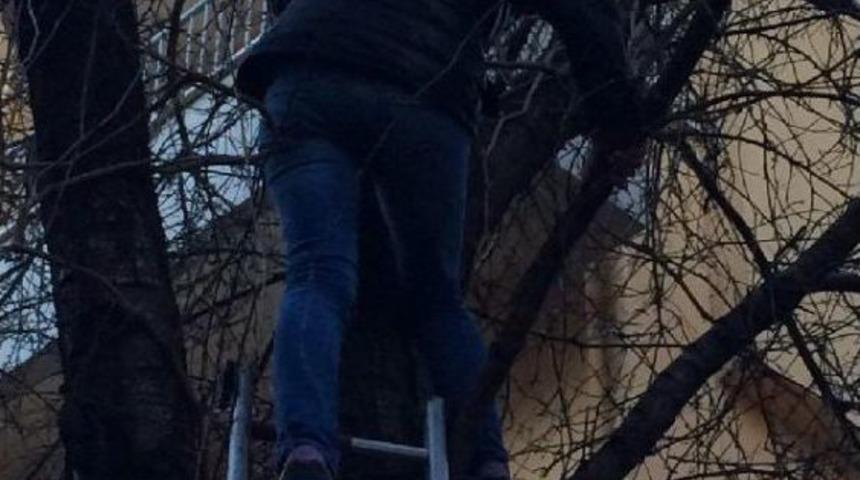 İtfaiyeden &Ccedil;ifte Kurtarma Operasyonu