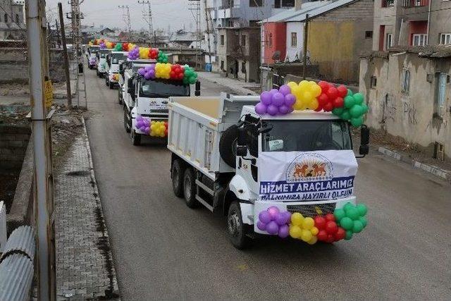 İpekyolu Belediyesi’nden Araç Filosu Tanıtımı