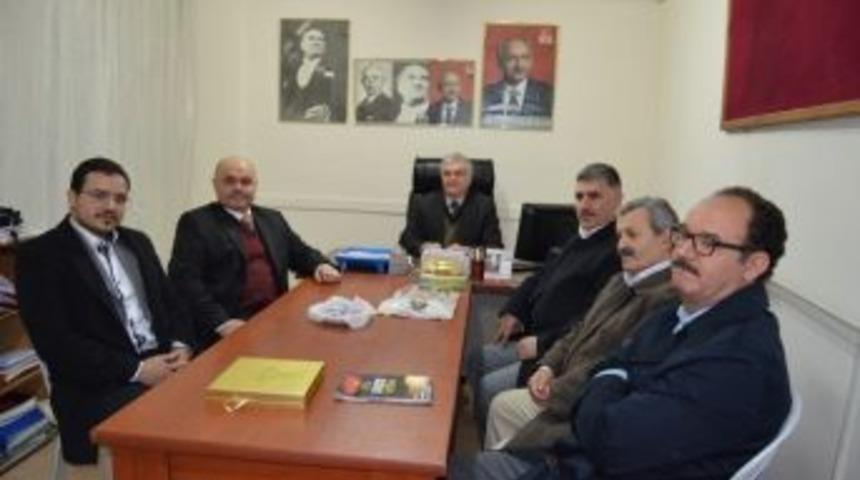 Stk&rsquo;lar Chp&rsquo;ye Teşekk&uuml;r Ziyaretinde Bulundu