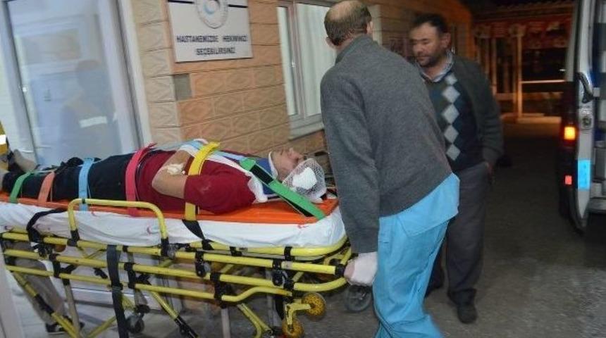 Motosiklet 3 Metrelik Su Kanalına U&ccedil;tu