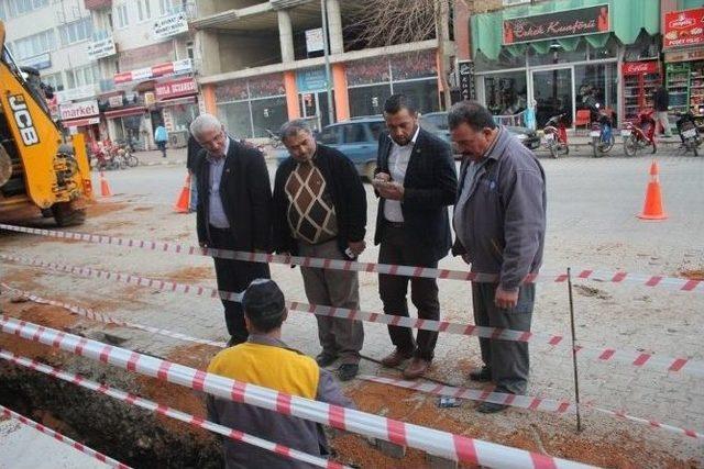Burdur Caddesi’nde Yağmur Drenajı Çalışmaları Başladı 2