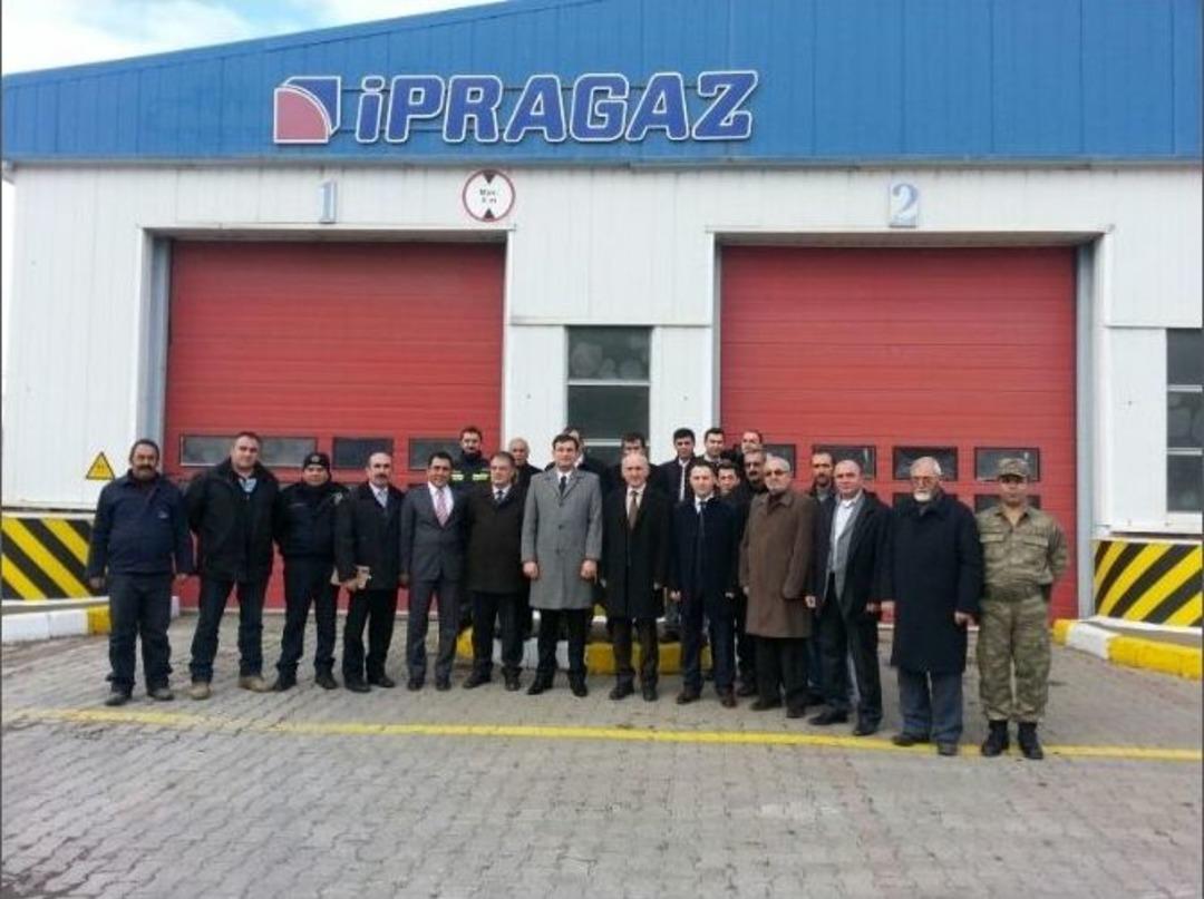 Aziziye&rsquo;de İş G&uuml;venliği Toplantısı Yapıldı