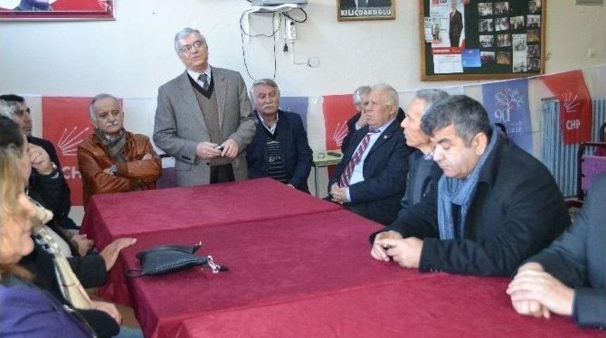 Başkan Karabağ&rsquo;dan Chp Kula İl&ccedil;e Teşkilatına Ziyaret