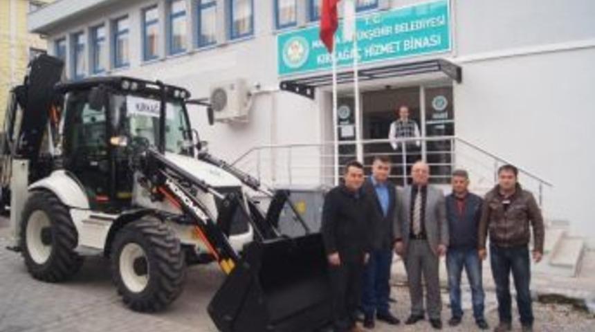 Kırkağa&ccedil; Maski Yeni İş Makinasına Kavuştu