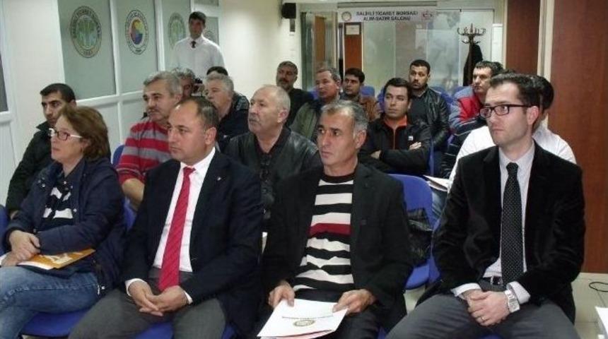 Salihli&rsquo;de Yatırımcılara Konferans Verildi