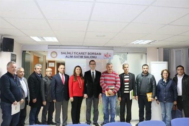 Salihli&rsquo;de Yatırımcılara Konferans Verildi 1