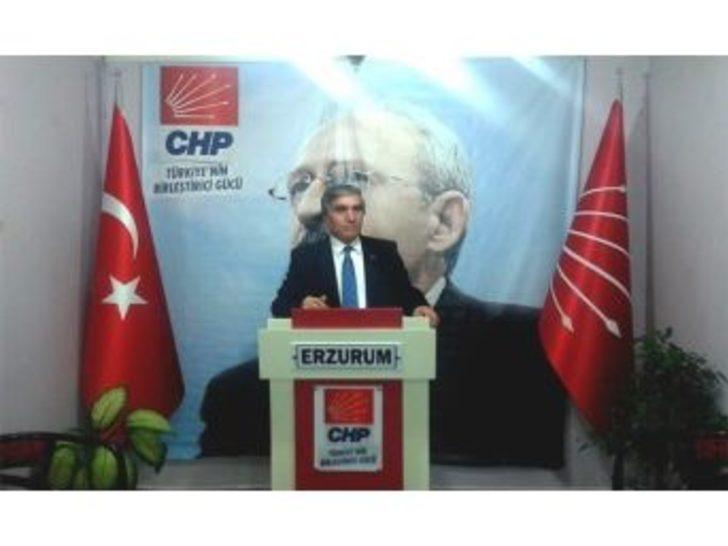 Chp Erzurum İl Başkanı Kızıloğlu: “yolsuzluk Ve Rüşveti Unutturmayacağız”