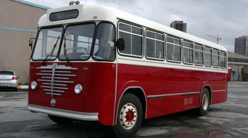 Nostaljik Otob&uuml;sler G&ouml;r&uuml;c&uuml;ye &Ccedil;ıkıyor