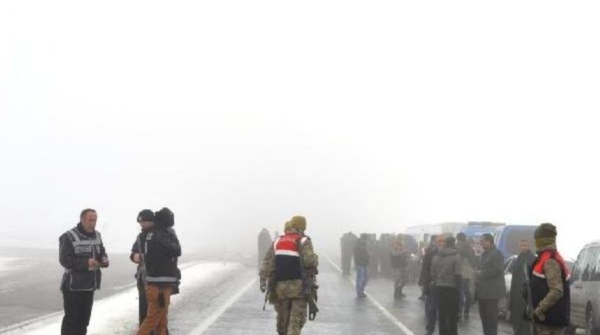 Kars'ta Yoğun Sis