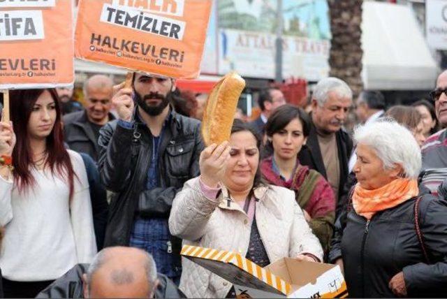 Antalya'da '17 Aralık' Protestoları