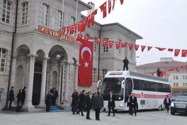 Başbakan Davutoğlu, Konya'da