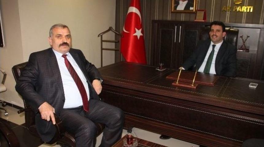 T&uuml;rk Metal&rsquo;den Ak Parti İl&ccedil;e Başkanına Ziyaret