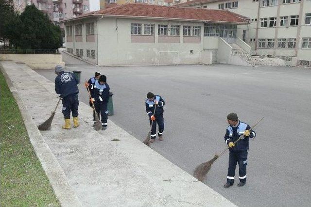Odunpazarı&rsquo;nda Okul Bah&ccedil;eleri Pırıl Pırıl 1