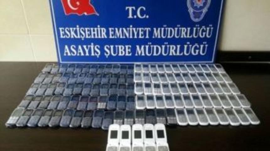 Eskişehir&rsquo;de Ka&ccedil;ak Telefon Operasyonu