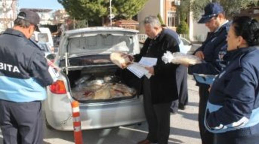 Otomobil Bagajında Satılan Bin 210 Ekmeğe El Konuldu