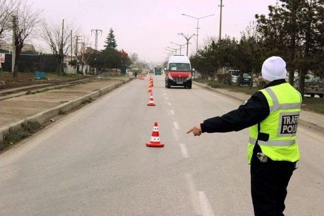 Eskişehir’de Kış Lastiği Denetimi 1