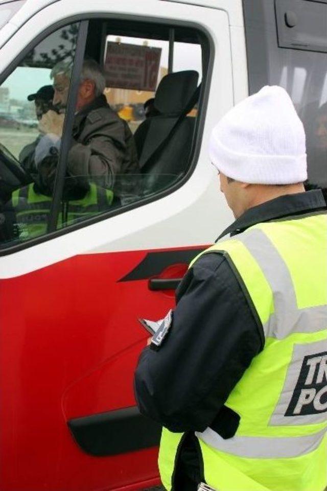 Eskişehir’de Kış Lastiği Denetimi 2