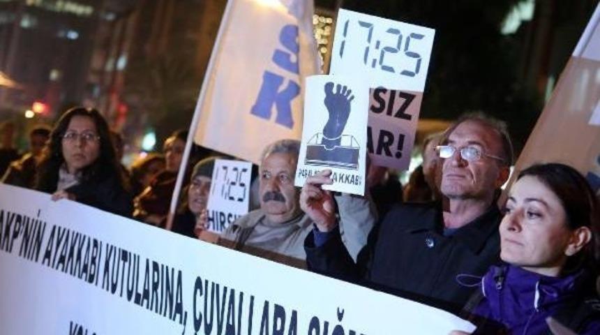 Kesk&rsquo;Ten &lsquo;17 Aralık&rsquo; Protestosu