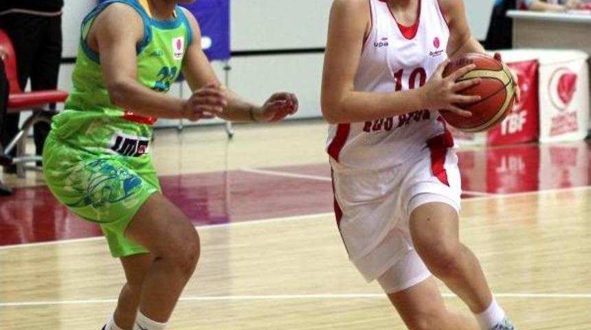 Abdullah G&uuml;l &Uuml;niversitesi Spor - Bk Imos Brno: 64 - 53