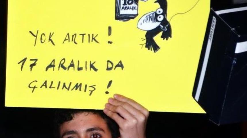 Bodrum'da 17 Aralık Protestosu