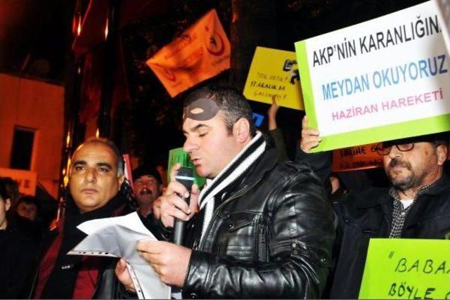 Bodrum'da 17 Aralık Protestosu