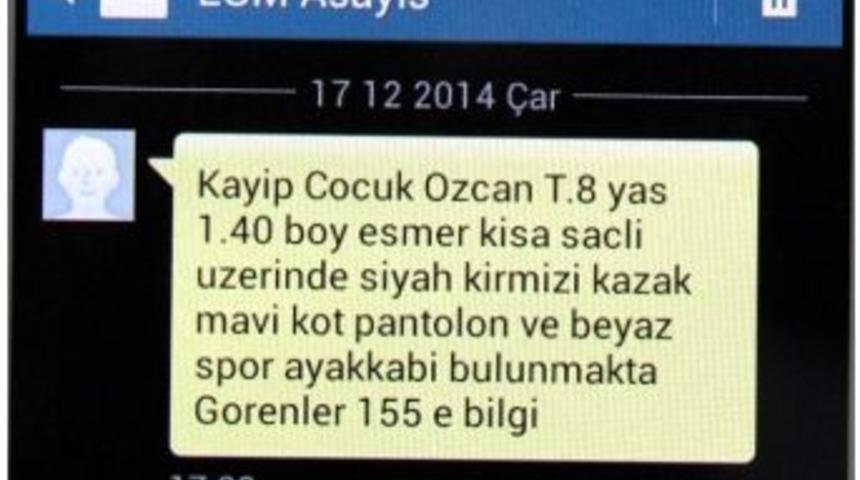 Kayıp &Ccedil;ocuklar İ&ccedil;in Sms Uygulaması Başladı