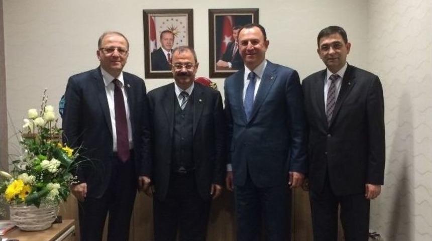 Gso Başkanlarından Milletvekili Ko&ccedil;er&rsquo;e Hayırlı Olsun Ziyareti