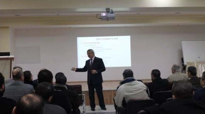 Kilis&rsquo;te Din G&ouml;revlisi Eğitim Semineri Yapıldı