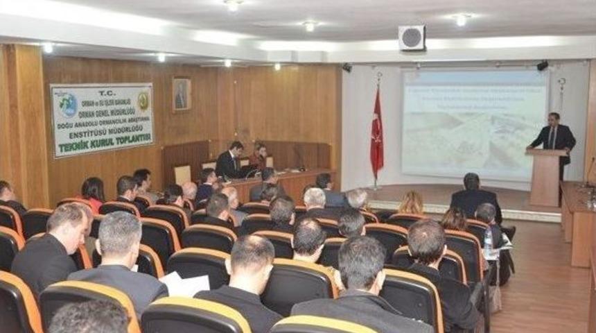 Ormancılık Araştırma Enstit&uuml;s&uuml; M&uuml;d&uuml;rl&uuml;ğ&uuml; 2014 Yılı Teknik Kurul Toplantısı Yapıldı